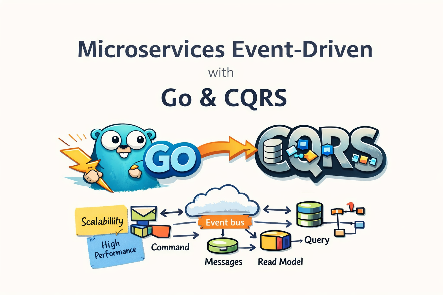 Xây Dựng Microservices Event-Driven Với Go & CQRS